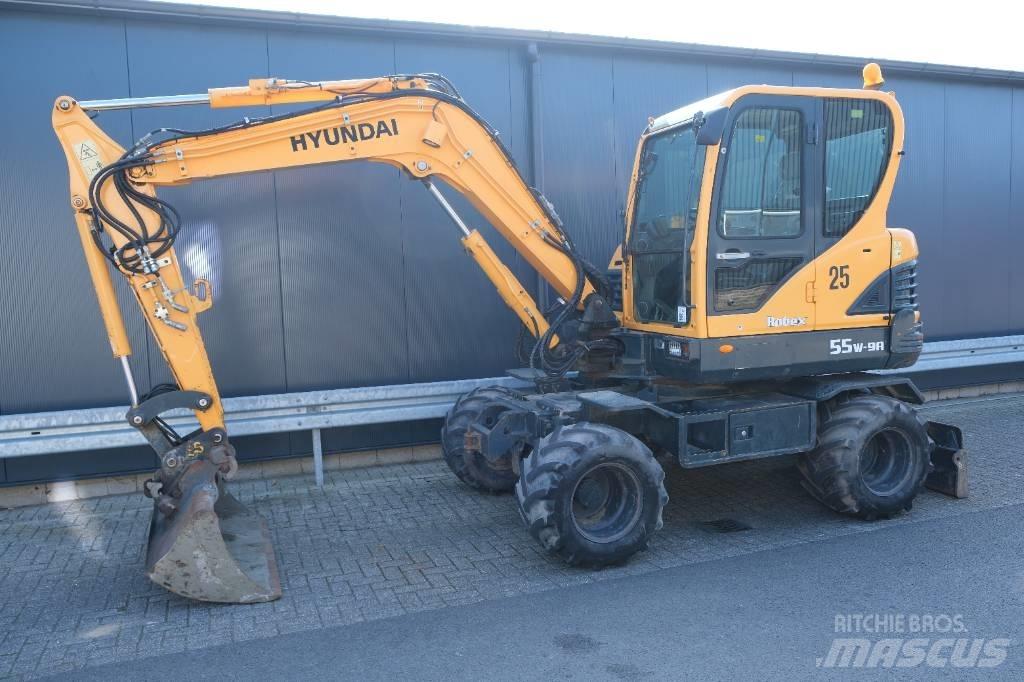  Robex 55W-9A Bageri točkaši