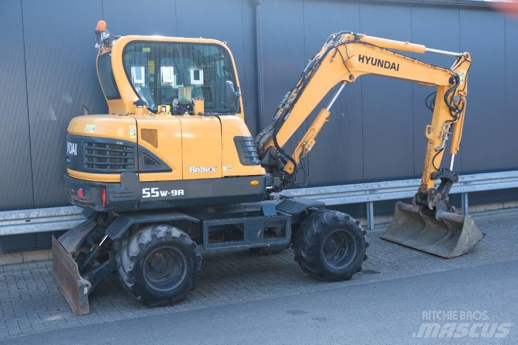  Robex 55W-9A Bageri točkaši