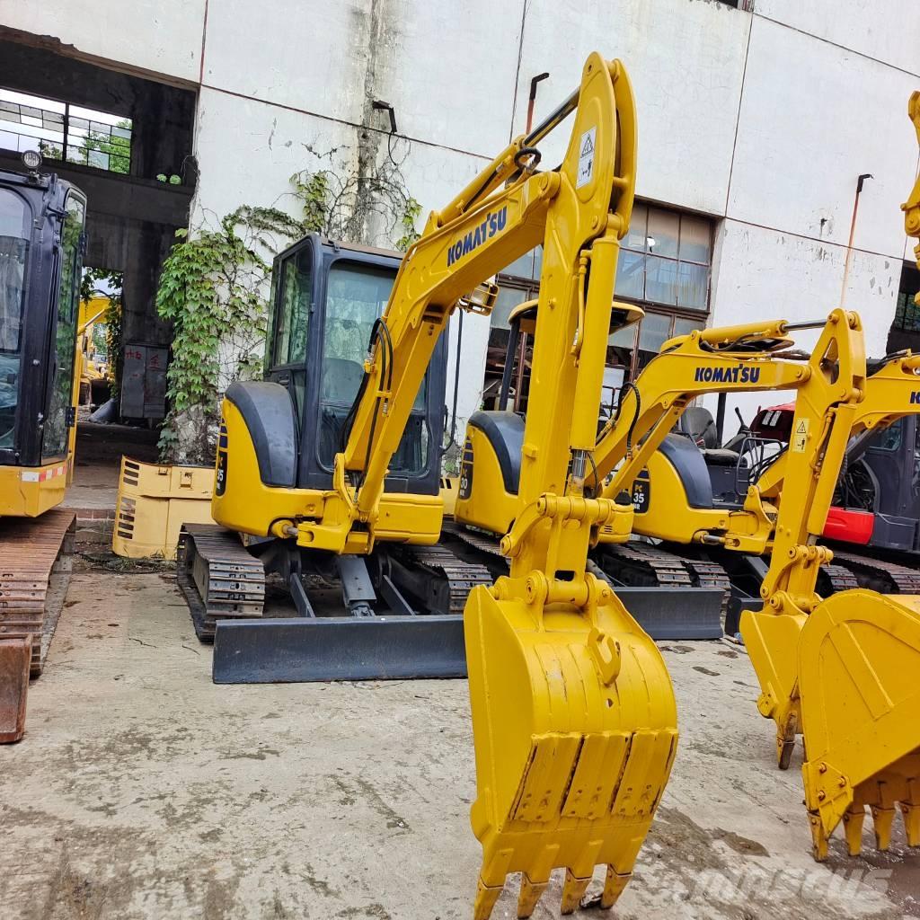 Komatsu PC 35 MR Mini bageri < 7t