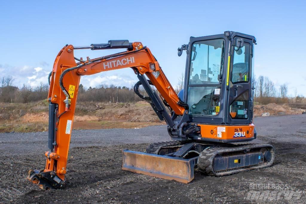 Hitachi ZX33U-6 Mini bageri < 7t
