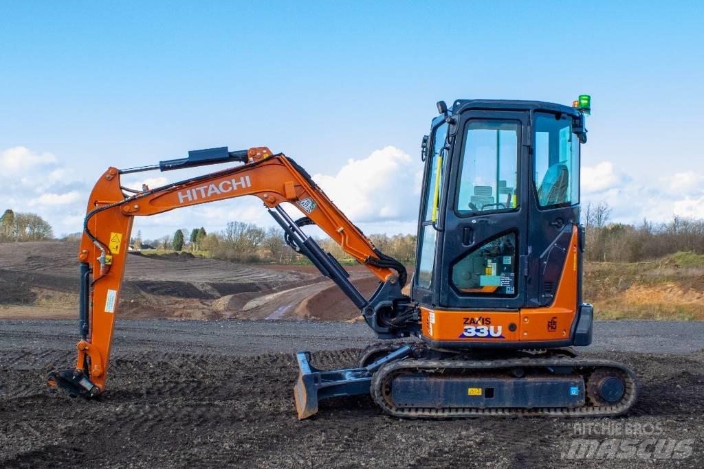 Hitachi ZX33U-6 Mini bageri < 7t