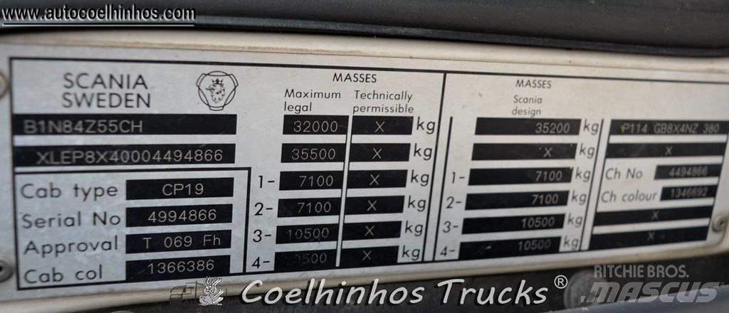 Scania 114 G 380 Poljoprivredni / žitni kamioni