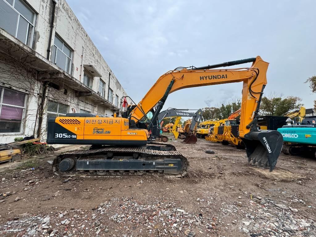 Hyundai 305lc Bageri guseničari