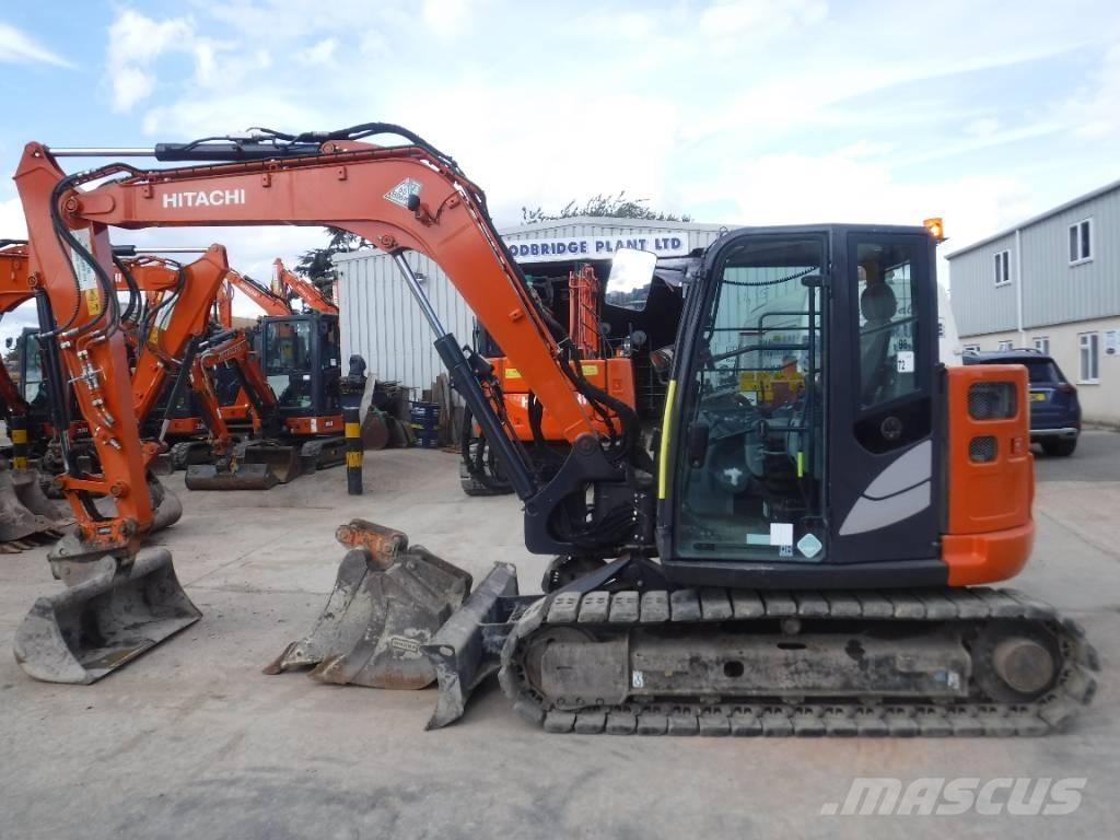 Hitachi ZX 85 US B-6 Midi bageri 7t – 12t