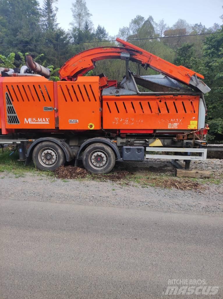 Mus-Max 10XL Drobilice drva / čiperi