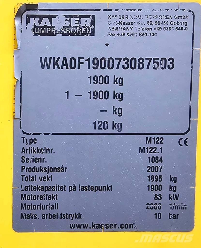 Kaeser M 122 Kompresori