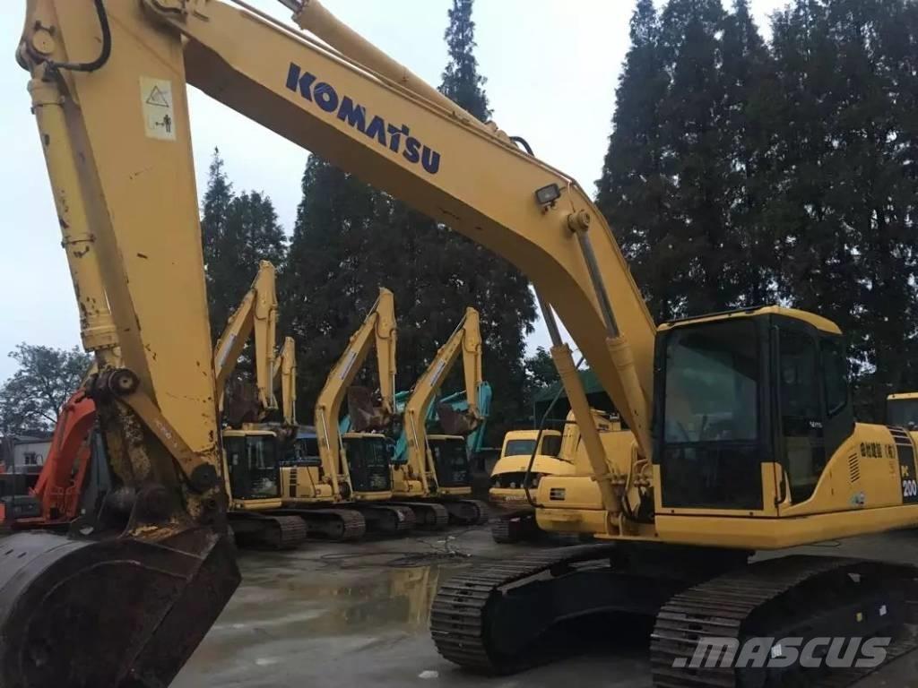 Komatsu pc200-7 Bageri guseničari