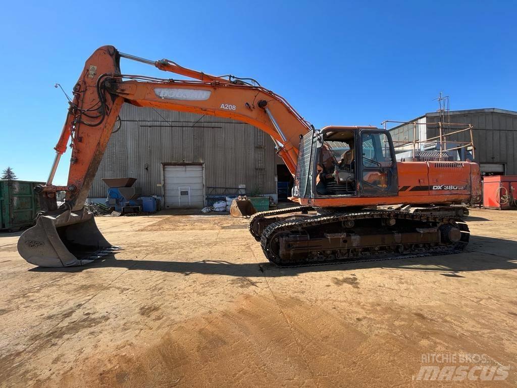 Doosan DX 380 LC Bageri guseničari