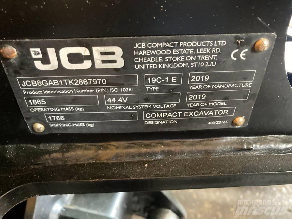 JCB 19 C-IETEC Mini bageri < 7t