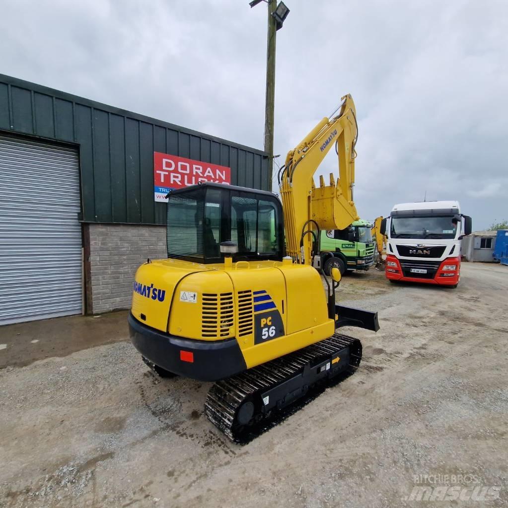 Komatsu PC56-7 Mini bageri < 7t