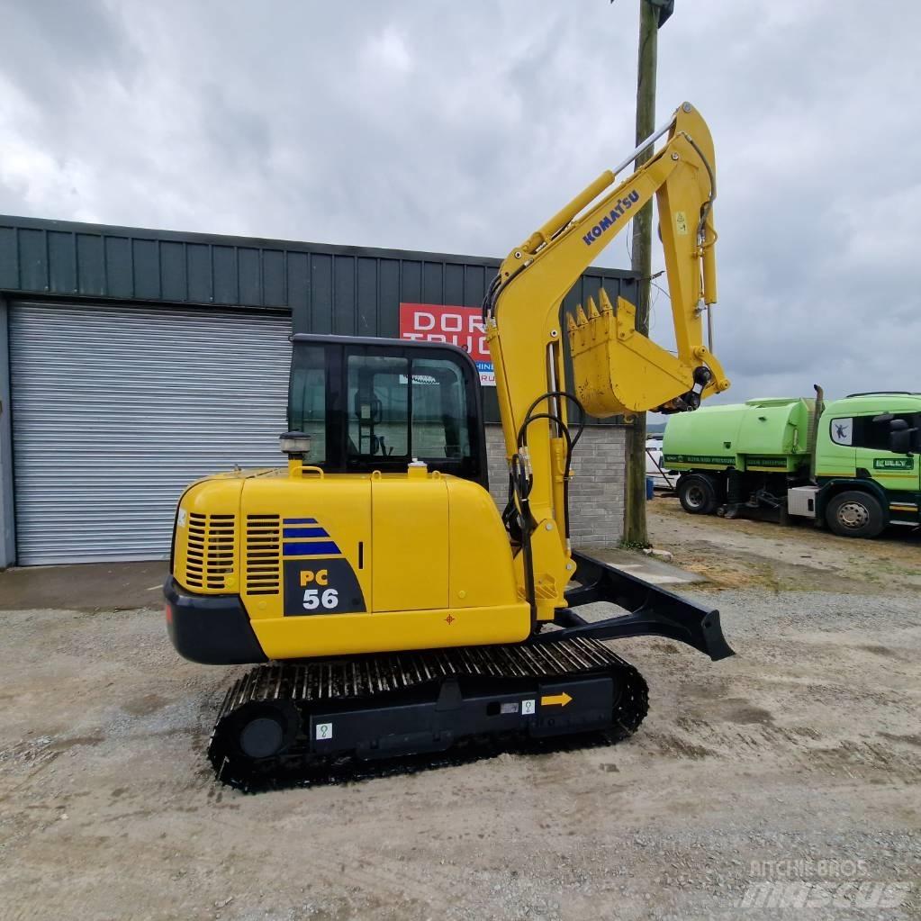 Komatsu PC56-7 Mini bageri < 7t