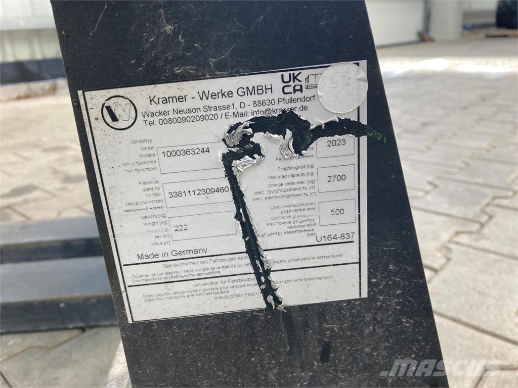 Kramer 1200 mm Oprema za prednji utovarivač