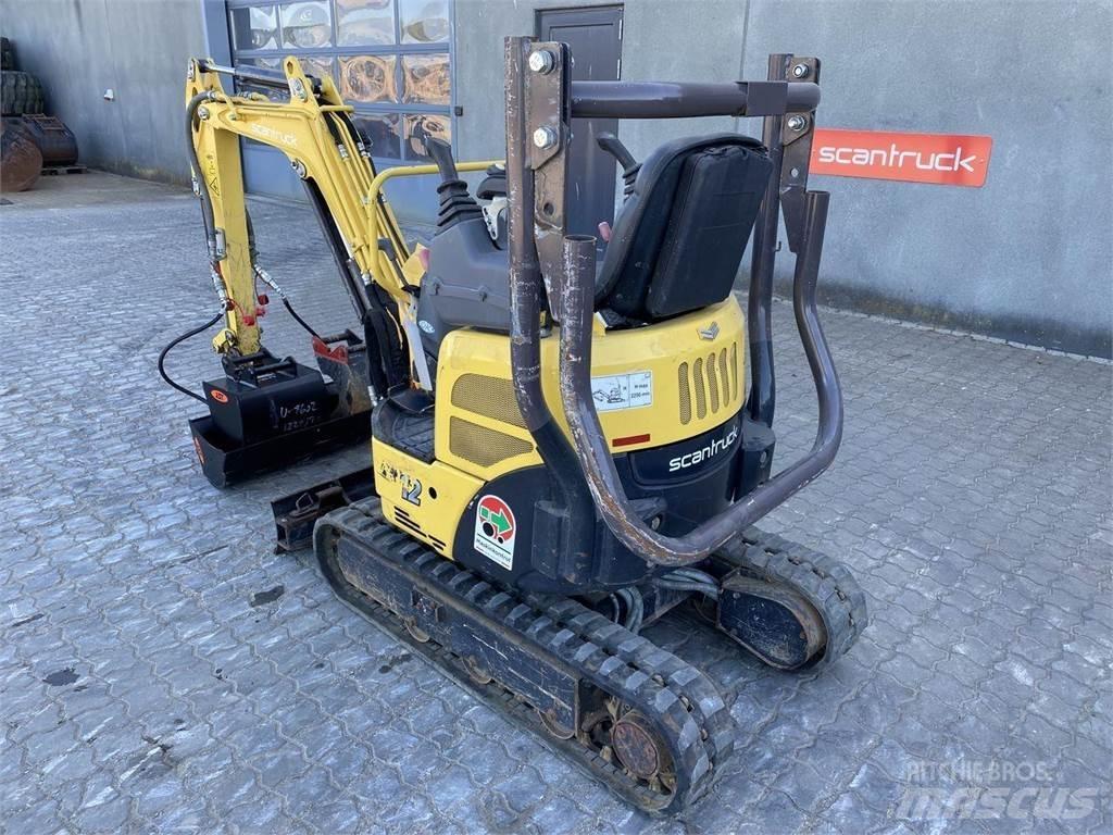 Yanmar VIO12 Bageri točkaši