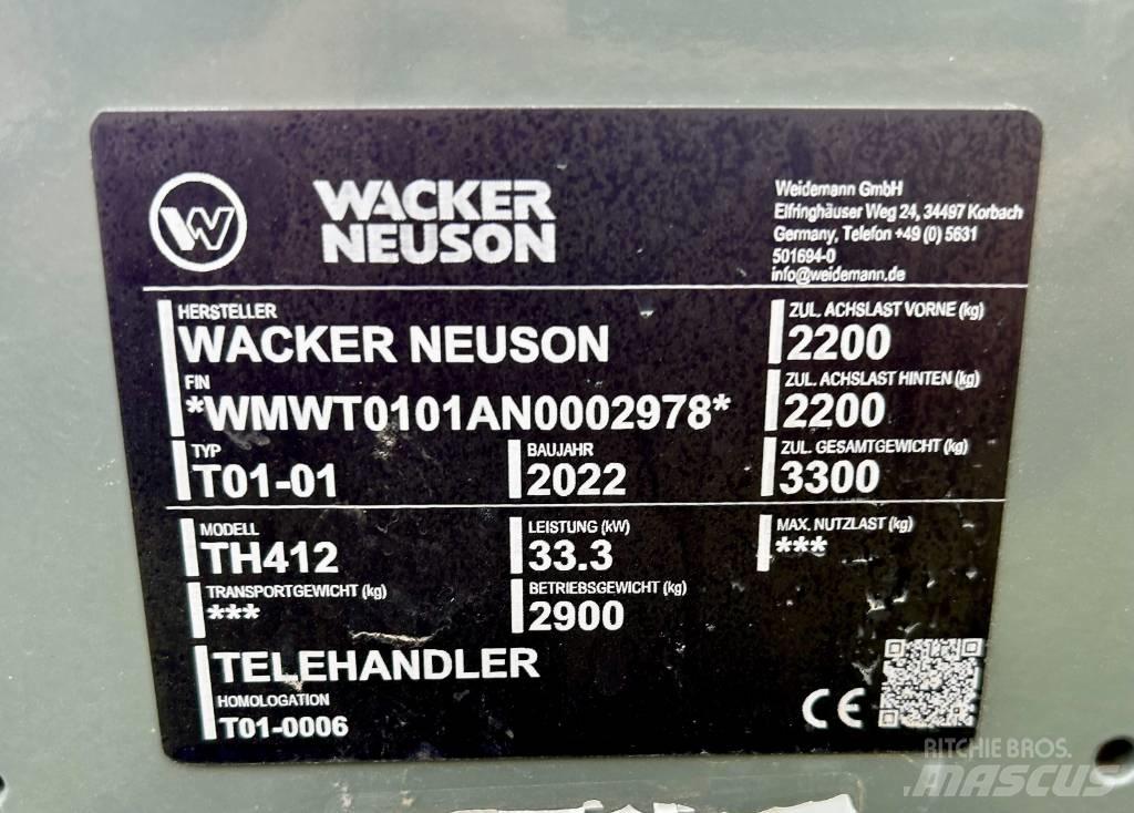 Wacker Neuson TH 412 Teleskopski viljuškari