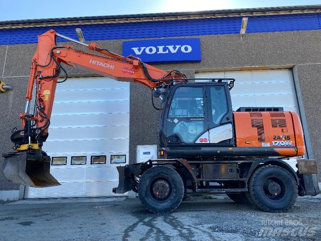 Hitachi ZX170w-6 2P Bageri točkaši
