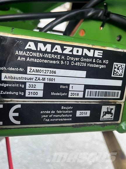 Amazone ZA-M 1501 Rasturači mineralnog đubriva