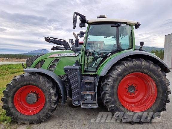 Fendt 716 S4 Profi Traktori