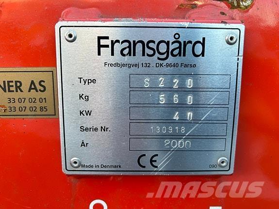 Fransgård S-220 Ostale mašine za put i sneg