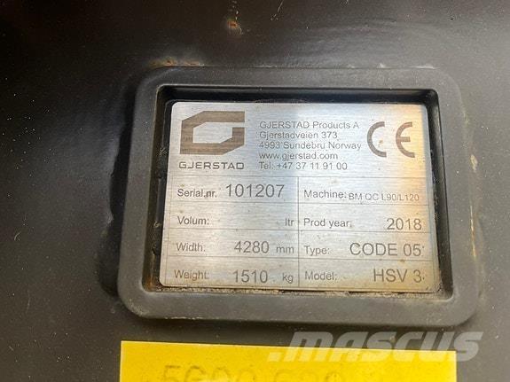 Gjerstad 420 GSV3 Snežne daske i plugovi