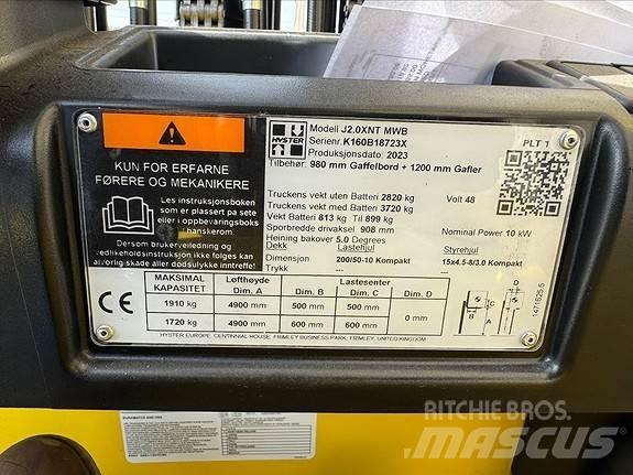 Hyster J2,0XNT Dizelski viljuškari
