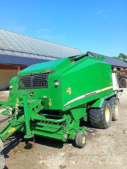 John Deere 744 Prese/balirke za rolo bale