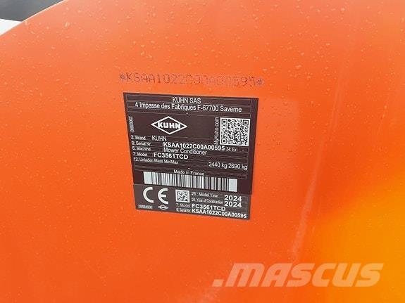 Kuhn FC3561TCD Ostala oprema za žetvu stočne hrane