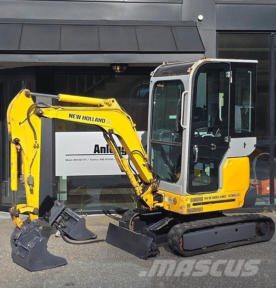 New Holland E18SR Mini bageri < 7t