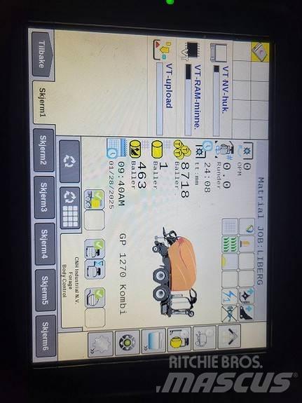Orkel 1270 Prese/balirke za rolo bale