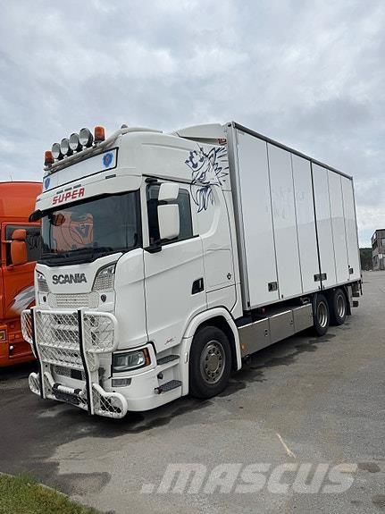 Scania S650B6X2NB Sanduk kamioni