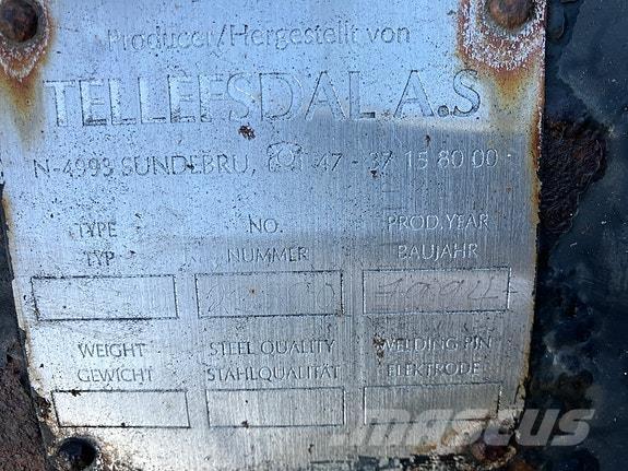 Tellefsdal K3000P Snežne daske i plugovi