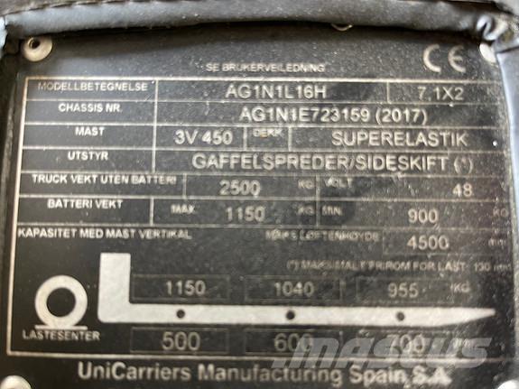 TMC FTB16 52824. Dizelski viljuškari
