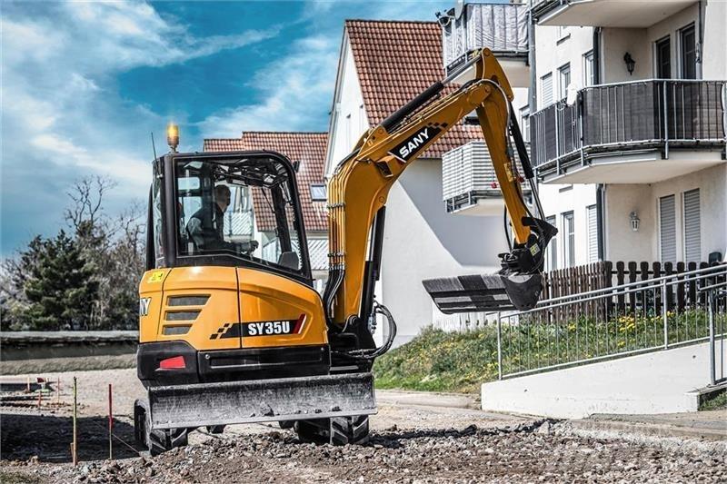 Sany SY35U Bageri guseničari