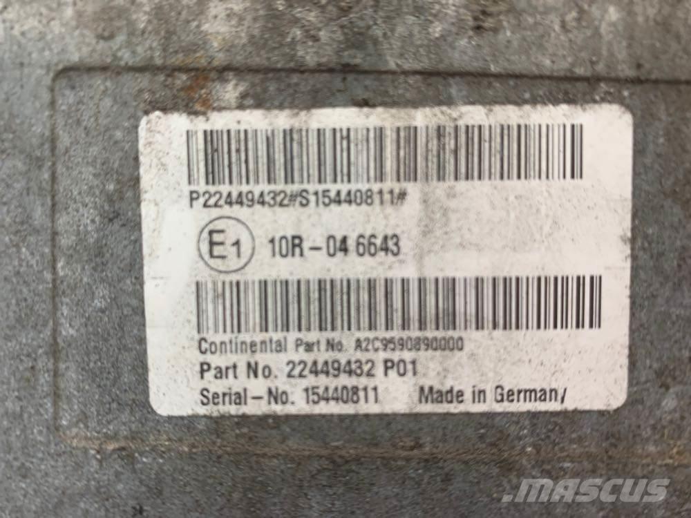 Volvo VNL Ostale kargo komponente