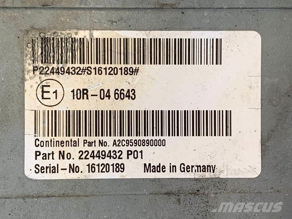 Volvo VNL Ostale kargo komponente