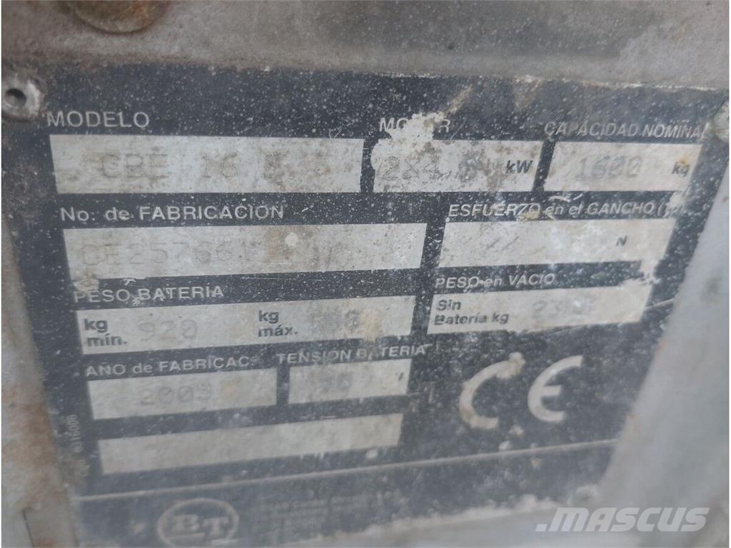 BT CBE1.6F Ostalo