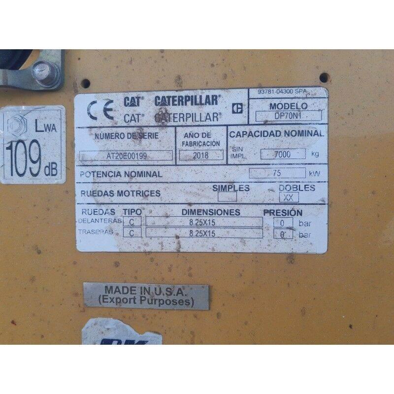 CAT DP70N1 Dizelski viljuškari