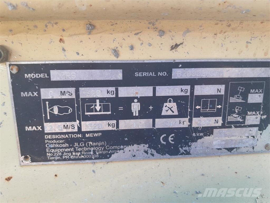 JLG 10RS Makazaste platforme