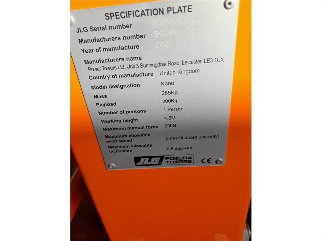 JLG NANO Jarbolne penjajuće platforme
