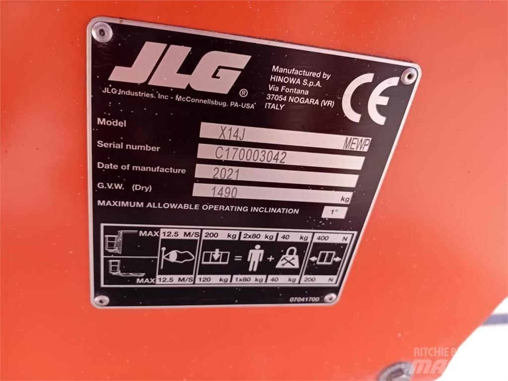 JLG X14J Zglobne podizne platforme