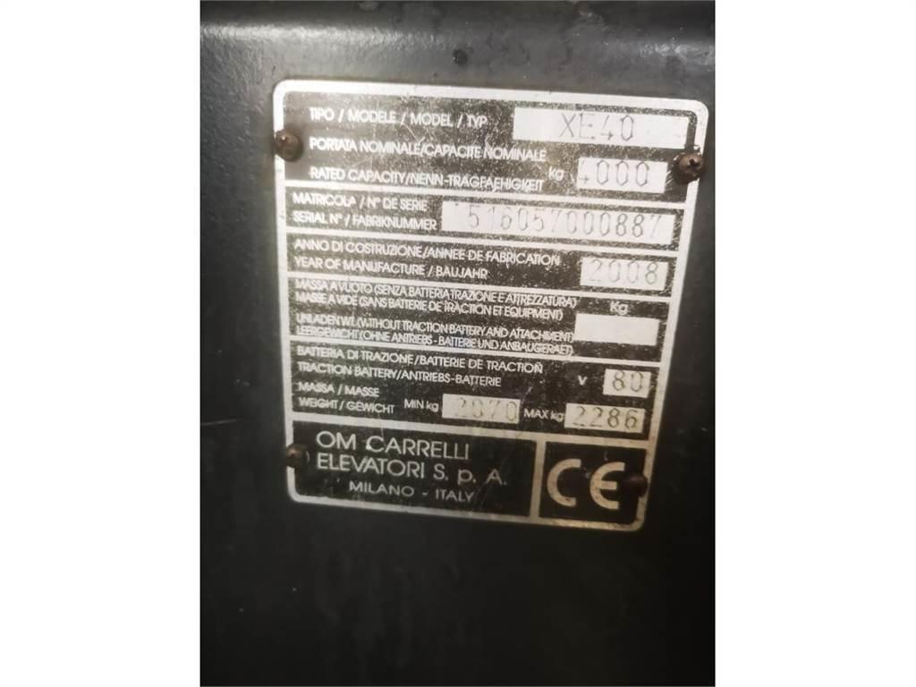 OM XE40 Električni viljuškari