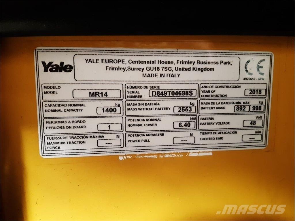 Yale MR14 Ostalo
