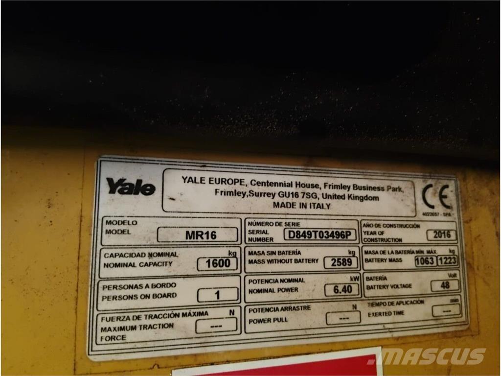 Yale MR16 Ostalo