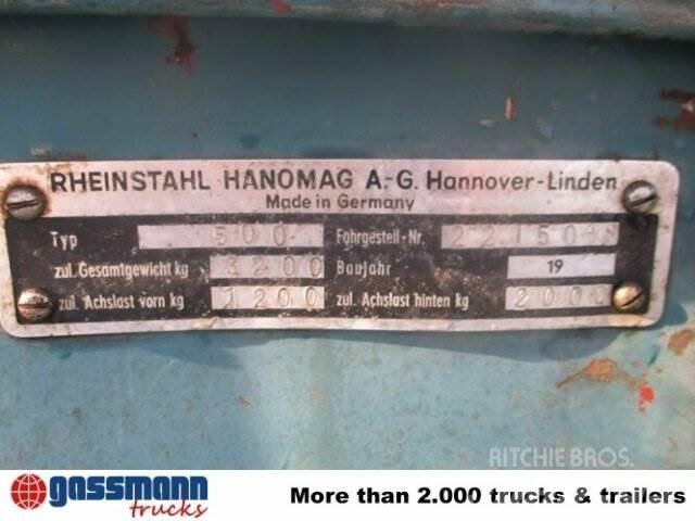 Hanomag Granit 500 Ostalo za građevinarstvo