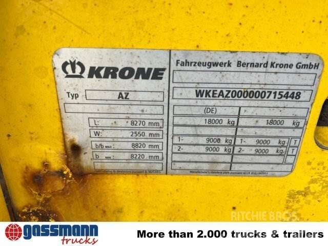 Krone AZP 18 Tovarne prikolice sa ciradom