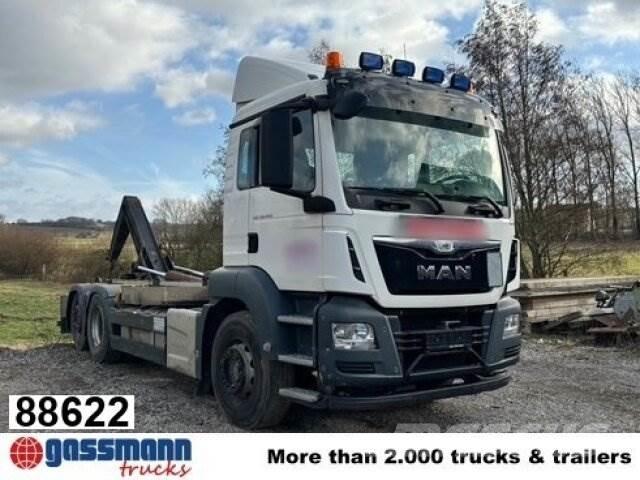 MAN TGS 26.440 6x2 BL Rol kiper kamioni sa kukom za podizanje tereta