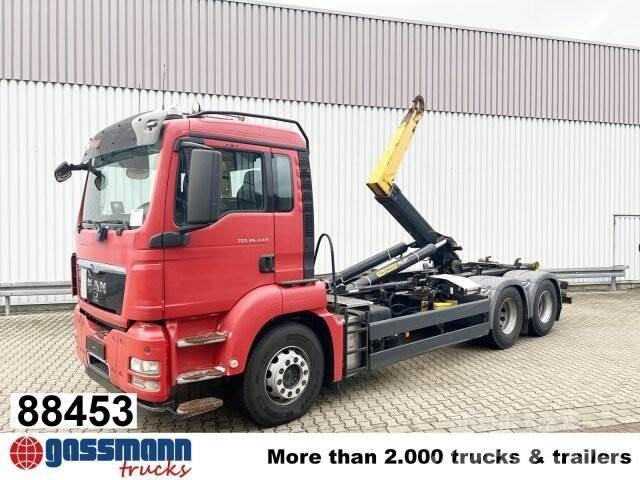 MAN TGS 26.440 6X4 BL Rol kiper kamioni sa kukom za podizanje tereta
