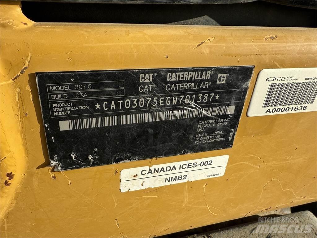 CAT 307.5 Bageri guseničari
