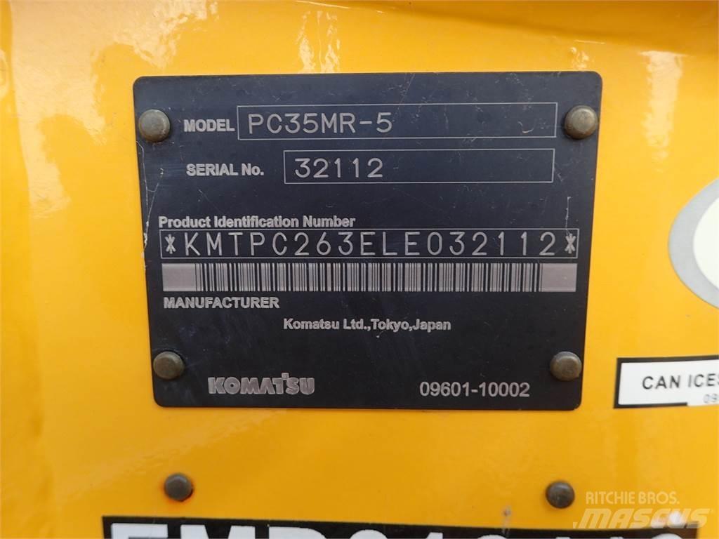 Komatsu PC35MR-5 +1 Bageri guseničari