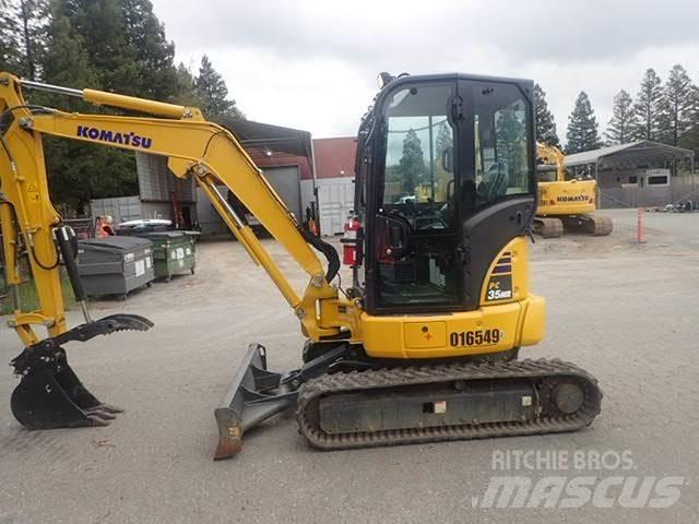 Komatsu PC35MR-5 +1 Bageri guseničari