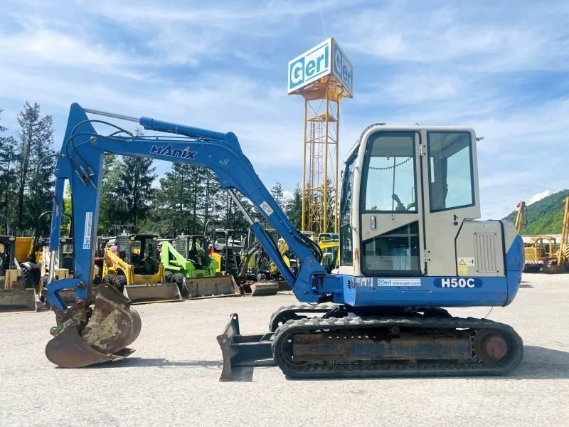 Hanix H50C Mini bageri < 7t